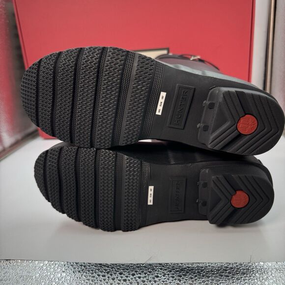 Hunter Original Tour Tall Boot, Black Winter, Rain Boot, Women’s Size 7 New - Picture 7 of 16